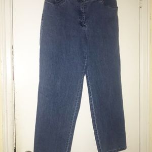 Ruby Rd. Elastic waist blue women’s jeans size 14P